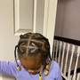 Kid's Starter Locs (Shaved Sides)