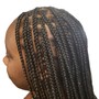 Kid's, Youth, Knotless Box Braids/Mid-Back (Ages 7 to 17 Only)