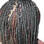 Short/Bob Box Braids (Medium Size)