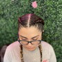 2 Large Feed-In Braids