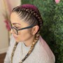 2 Large Feed-In Braids