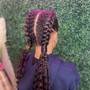 2 Large Feed-In Braids