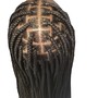 Knotless Box Braids or Lemonade Box Braids (Medium/Mid-Back)