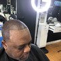 Bald head and Beard Cut with Dye