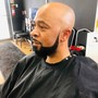 Bald head and Beard Cut with Dye