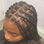 Braids freestyle for man