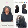 Small Crochet Individual (mid back ) faux locs