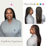 Small French Curl Knotless Box Braids