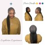 Small French Curl Knotless Box Braids