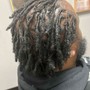 Retwist under 100 locs