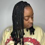 Small lemonade braids or feed in braids