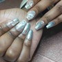 Medium Acrylic Nails Full Set