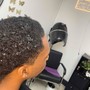 Wash and Short Hair Styling