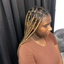 Single Braids on Natural Hair