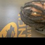 Loc Retwist Half head