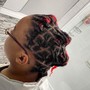 Color and Retwist (Hair Color Provided)