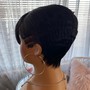 Extended Ponytail With Bangs/Swoop