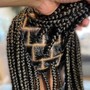 Boho box braids