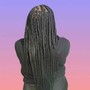 Large Knotless Braids