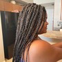 Natural hair braid down