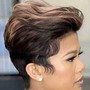 Women's haircut  and Relaxer