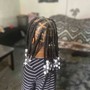 Small knotless Braids, Tree Braids