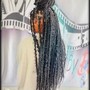 Bohemian style (curly human hair)