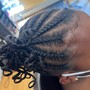 Kids Cornrows/Flat twist