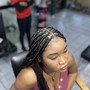 Medium Knottless Braids