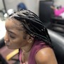 Medium Knottless Braids