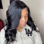 Half Up/Half Down Sew-In