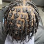 Starter locs/on short