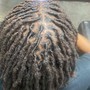 Invisible locs/natural hair