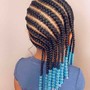 Cornrows, Goddess Braids (Boho Braids)