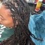 SMedium Knotless Braids (Mid Back)