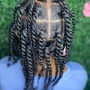 Medium Passion Twist/Senegalese twist