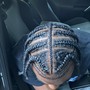 Freestyle cornrows