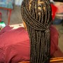 Kid's Braids with hair added