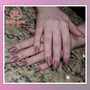 Deluxe Pedicure -French regular polish