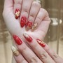 Nail Art (2 fingers designs)