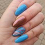 Nail Art (2 fingers designs)