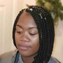 Partial take-down boho braids