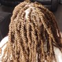 Large Knotless Braids