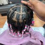 Small Knotless Box Braids