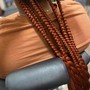 2 Braids *Hair is included natural colors only PLEASE let me know if u would like to add additional braids.($10 each)