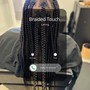 Large Knotless Box Braids