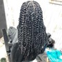 Medium Natural Hair Braids