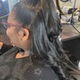 Updo Ponytail/Half up Half down