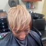 Short natural color and shape