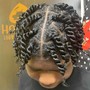 Loc Retwist Half head